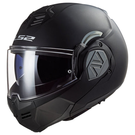 Ff906 Advant Solid Mat Black Casco Convertibile Ls2