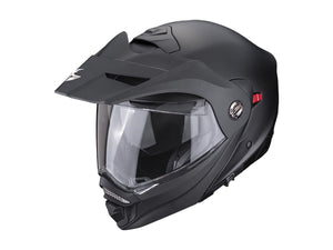 Adx-2 Nero Perla Opaco Casco Modulare Da Enduro Scorpion