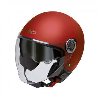 Casco Jet G20 Sunvisor con Doppia Visiera Rosso Garibaldi