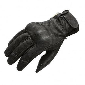 Guanti Veneto Kp In Pelle  Nero con Protezioni Nocche Garibaldi