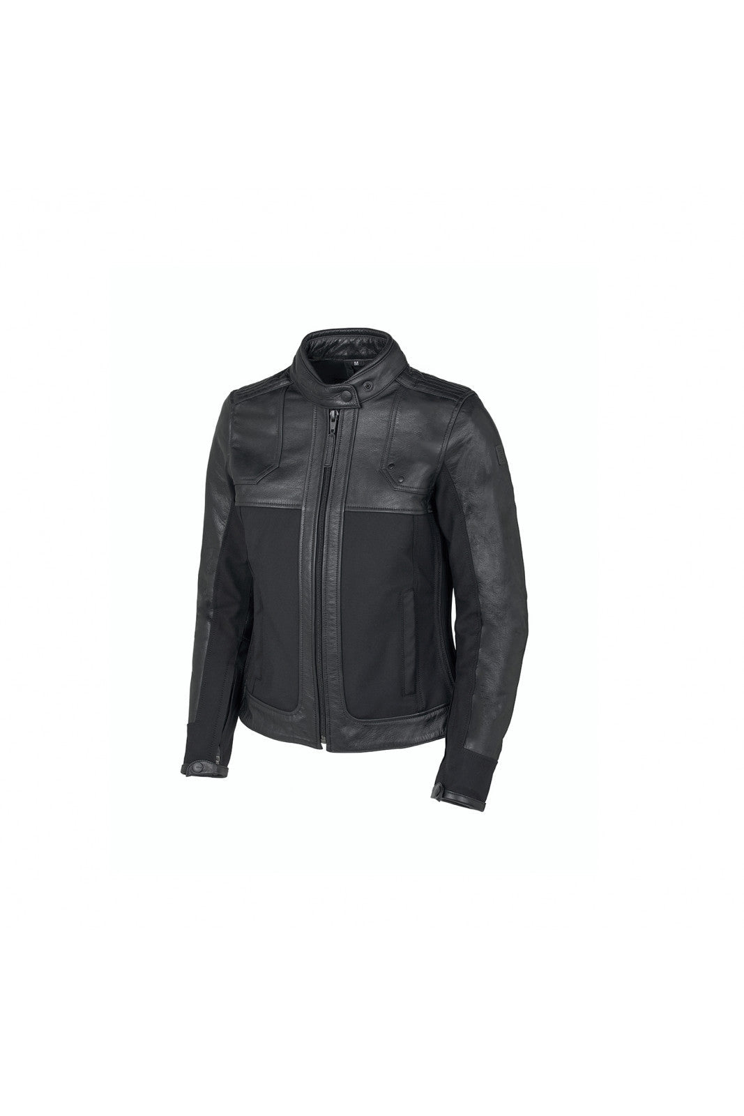 Giubbino Moonlight In Pelle Di Bufalo Elasticizzato Black Oj