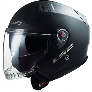 Ls2 Of603 06 Infinity Ii  Solid Matt Black Jet Ls2