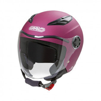 G01 Junior Mat Metal Fucsia Casco Jet Bimbo/a Garibaldi