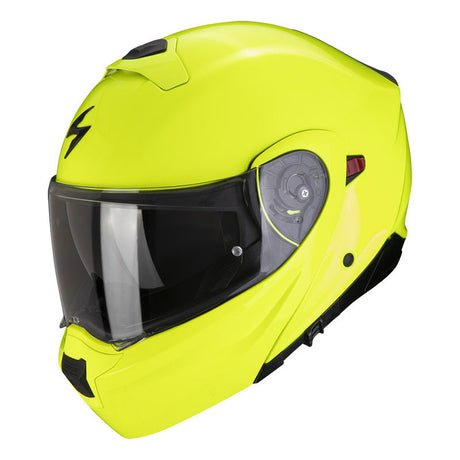 Exo-930 Evo Solid Giallo Neon Casco Modulare Scorpion