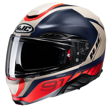 Rpha-91 Rafino Mc21sf Casco Modulare In Fibra  Hjc
