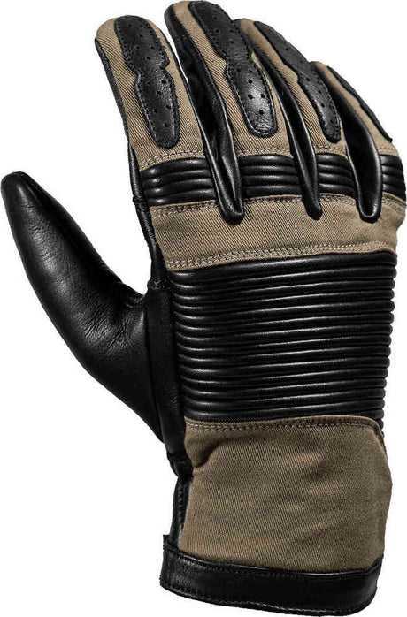 Durango Black/camouflage Guanto In Pelle e Tessuto John Doe