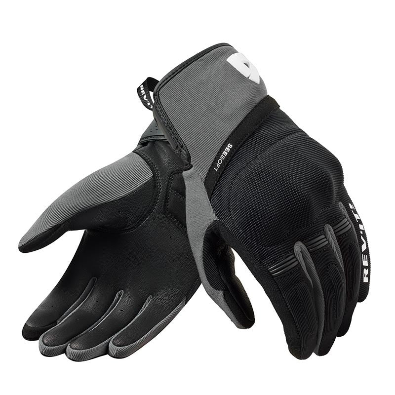 Gloves Mosca 2 Black Grey Guanto Traforato Revit