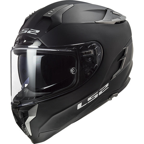 Challenger Solid Mat Black Casco Integrale Ls2