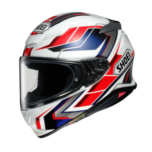 Nxr2 Prologue Bianco Rosso Blu Casco Integrale Shoei