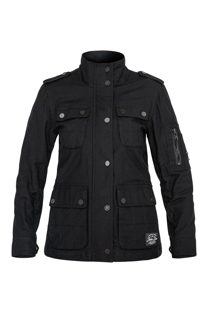 J6001 John Doe Giacca Donna Explorer Black Xtm