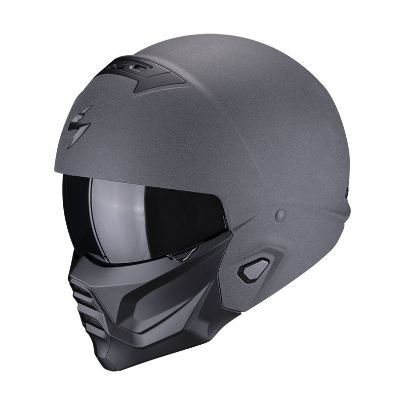 Exo-combat Ii Graphite Grigio Scuro Casco Reet Fight Scorpion
