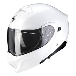 Exo-930 Evo 06 Solid White Casco Modulare  Scorpion