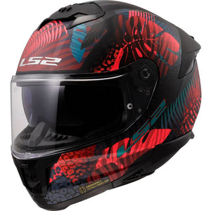 Ff808 Stream Ii Jungle M.black Pink Bl Casco Integrale Ls2
