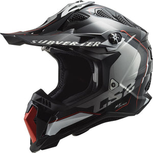 Mx700 Subverter Arched Silver Titan Casco Integrale Ls2