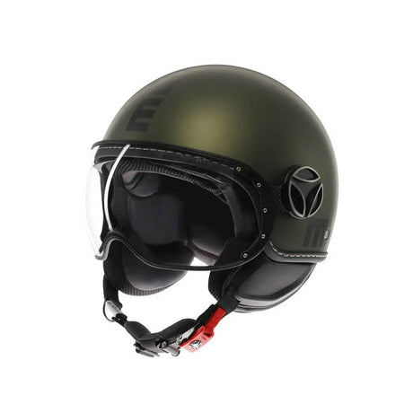 Fgtr Evo Momodesign E2206 Mono Matt Green/black Casco Jet Momodesign