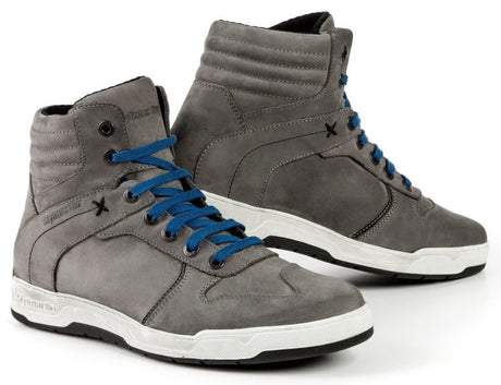 Smoke Sneaker Tecnica In Pelle Nabuk Idroreellente