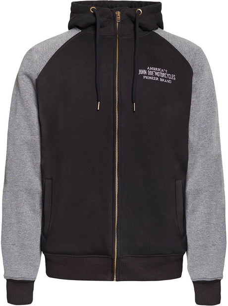 Xtm Hoodie 2 Color Felpa con Fodera In Kevlar e Protezioni John Doe