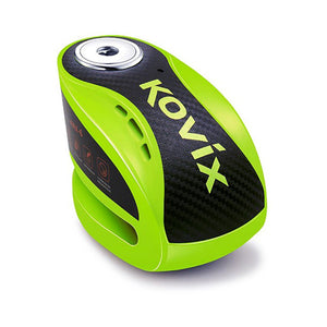 Bloccadisco Sonoro 120db Perno 10mm Fluo Verde Covix
