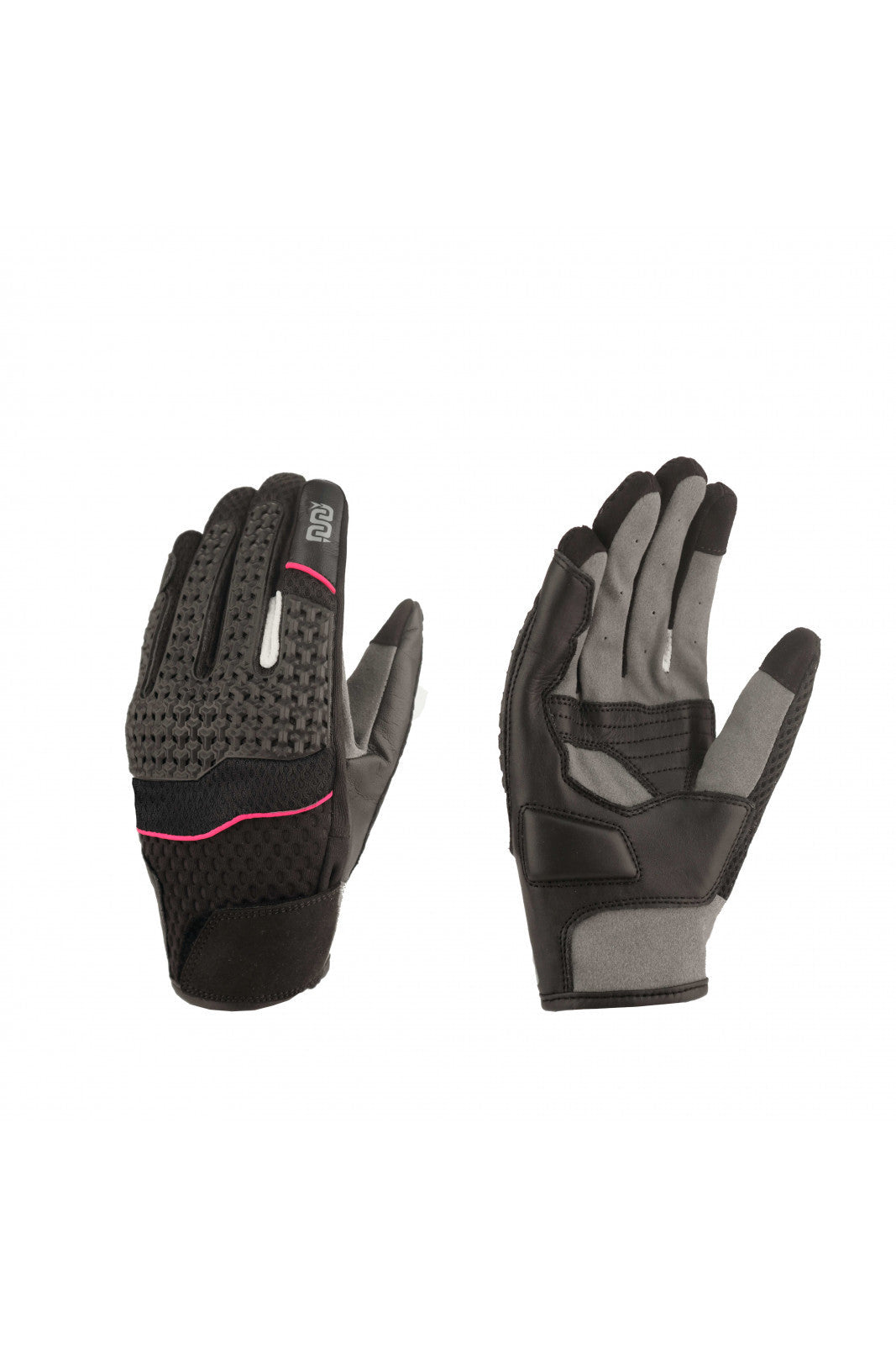Mad Lady Black Grey Fucsia Guanti Estivi Oj