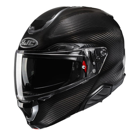 Rpha-91 Carbon Black Casco Modulare Hjc