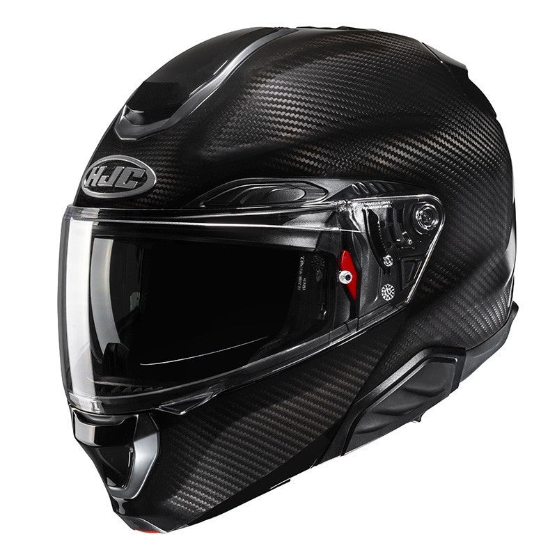 Rpha-91 Carbon Black Casco Modulare Hjc