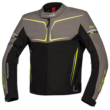 Giacca Sportiva Ts Pro-st+ Solto-tex Plus Laminato 2 Strati Nero/grigio Giallo  Ixs