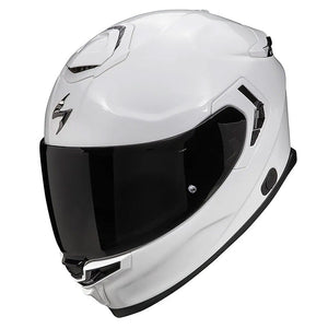 Exo-gt Sp Air Bianco Perla Casco Integrale In Fibra Scorpion