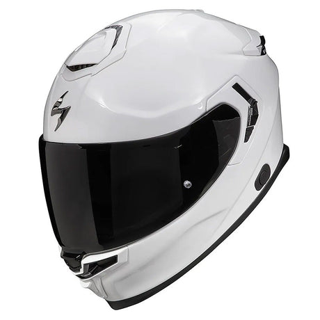 Exo-gt Sp Air Bianco Perla Casco Integrale In Fibra Scorpion
