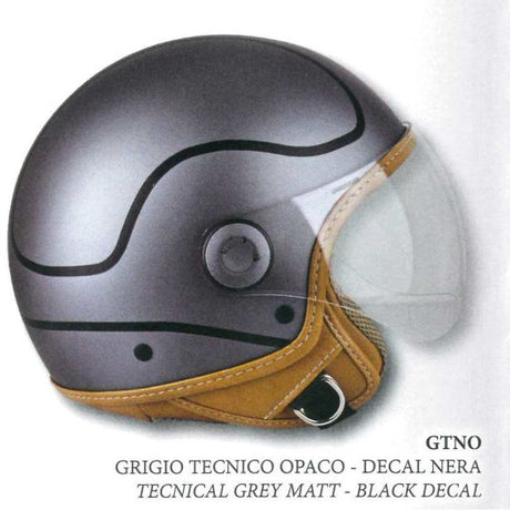 Casco Dj06 Maxinfinity 2.0grigio Tecnico/nero Opaco Jet Max Helmets