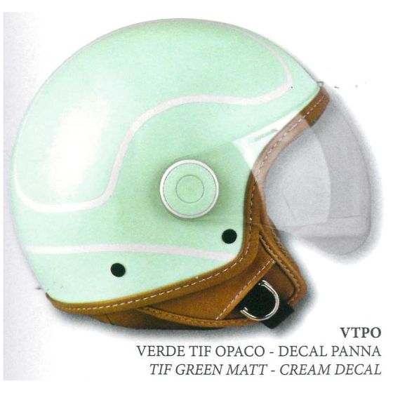 Casco Dj06 Maxinfinity 2.0 Verde Tiffany/panna Opaco Jet Max Helmets