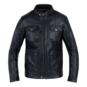 Giacca In Pelle Drifter Black Classic John Doe