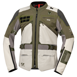 Venture-air 1.0 Giacca Grigio Chiaro-oliva Ripstop X-strech a 2 Strati Ixs