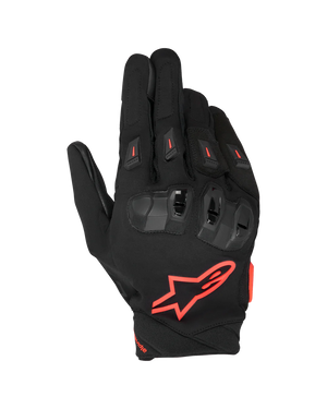 Guanti Sp-x 3 Racing-sport Short Estivo  Nero Rosso Fluo Alpinestars