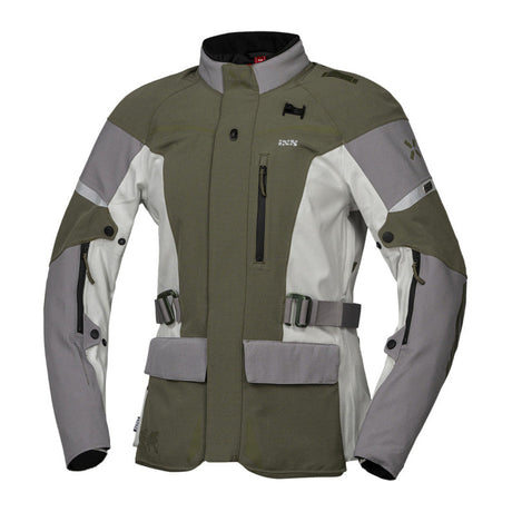Venture -stx 1.0 Giacca Laminata Donna  Grigio Chiaro-oliva Ixs