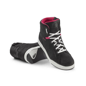 Swift X Fit Lady Dry Black/white Tomaia In Pelle Pieno Fiore  Sneackers Forma