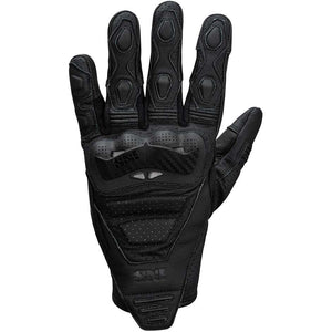 Rapid Air 1.0 Guanto Nero In Pelle Di Capra e Tessuto a Rete Ixs