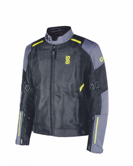Giubbino Stream 2 Man Black/dark Grey Traforato con Membrana Removibile Oj