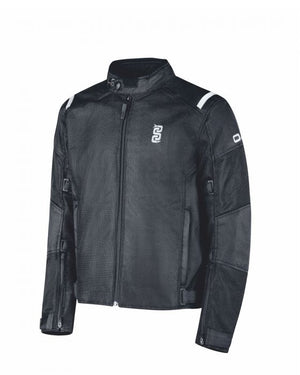 Giubbino Flow Man Black In Tessuto Traforato Oj