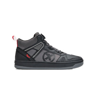 Moto Fast Sneackers Tomaia In Tessuto Tecnico Black/anthracite/rossa Xpd