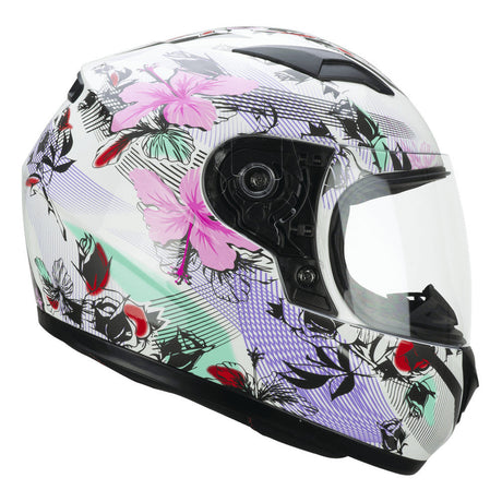 Lucky Music Bianco Rosa Casco Integrale Bambina/o Cgm