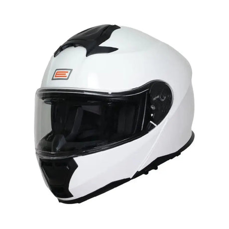 Logic Solid White 22.06 Casco Modulare con Visierino Del Sole Origine