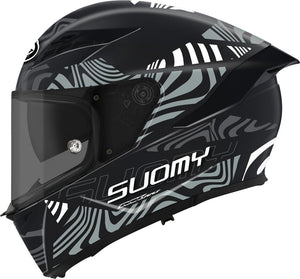Casco Stellar 2 Molten Matt Grey/e06 Casco Integrale Suomy