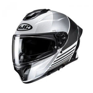 C71 Morix Mc5 Bianco-grigio-nero Casco Integrale Doppia Visiera Hjc