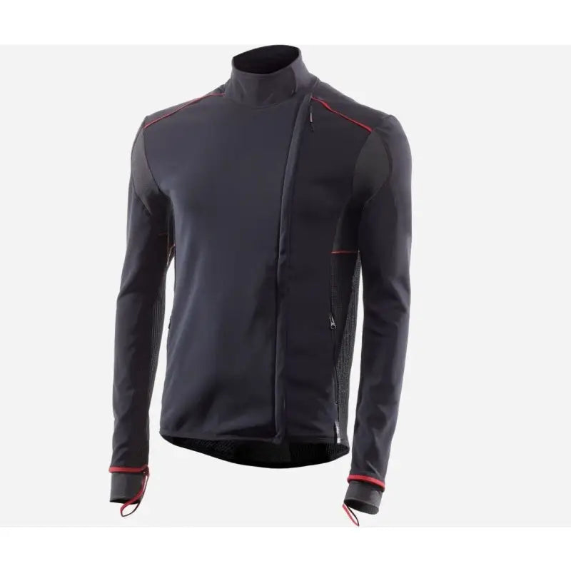 Giacca Secondo Strato Antivento Wtj V3 Black/red Six 2