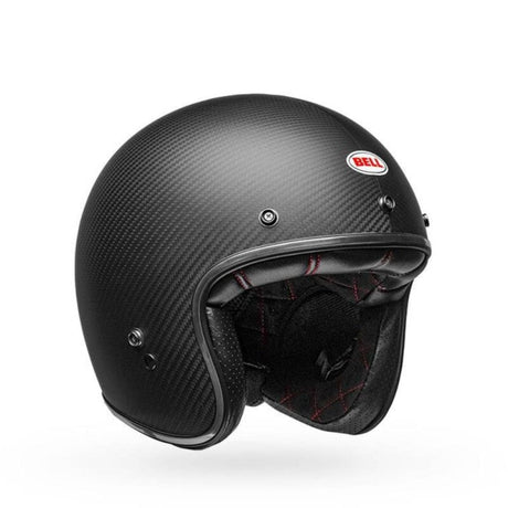 Custom 500 Matt Carbon Casco Jet Vintage 3 Bottini Bell