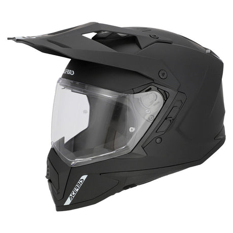 Assault Casco Adventure Matt Black Doppia Visiera Acerbis