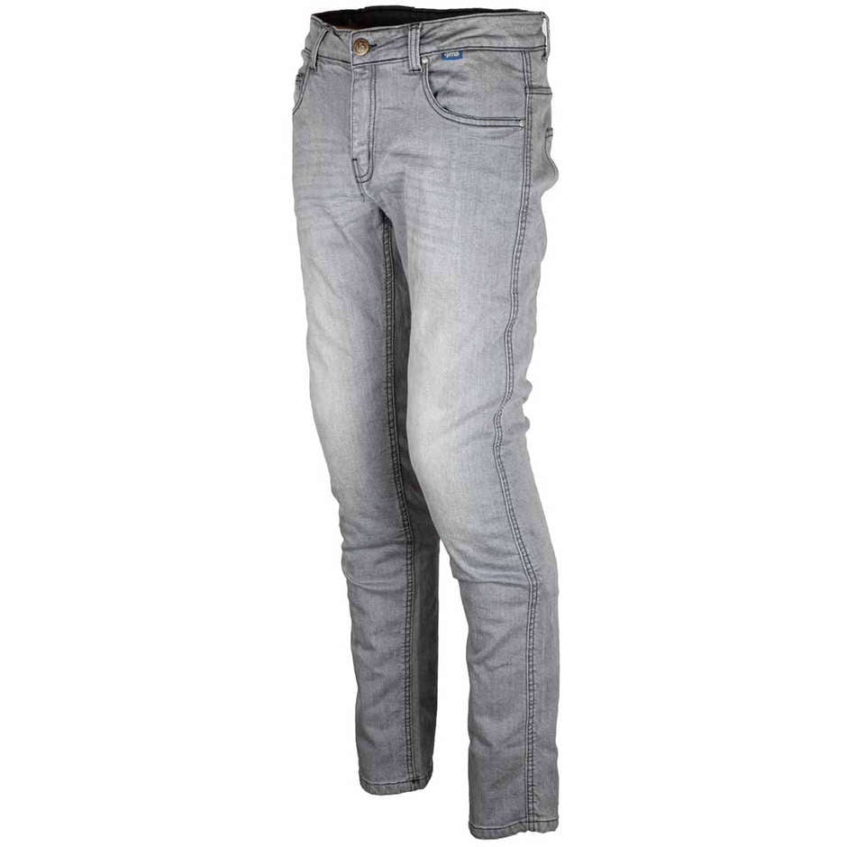 Jeans Cobra Light Grey  In Fibra Aramide Aa Gms