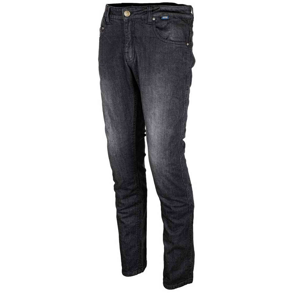 Jeans Cobra Black In Fibra Aramide Aa Gms