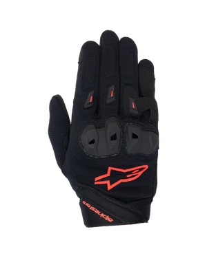 Stella Sp 1 Gloves Guanto Da Donna Traforato Nero/rosso Fluo Alpinestars