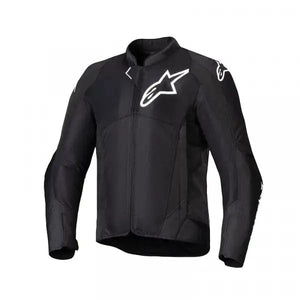 Giacca Viper Air V4 Black-white con Fodera Antivento Removibile Alpinestars
